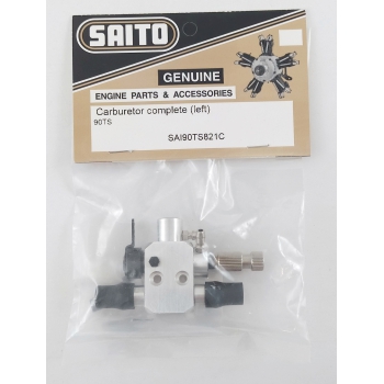 SAITO #90TS821C Carburetor complete (left) 90TS - gaźnik